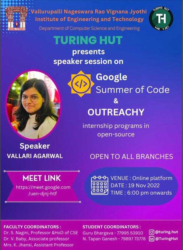 Google Summer of code and Outreachy session